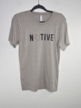 Texas Native Sand Unisex Short Sleeve Tshirt Small NEW